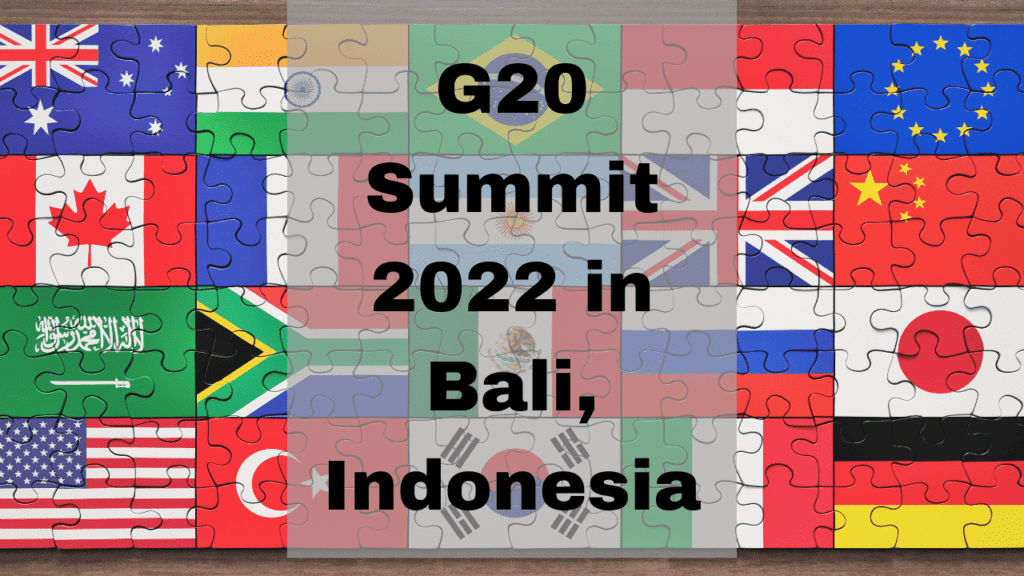 G20 Summit 2022 in Bali, Indonesia