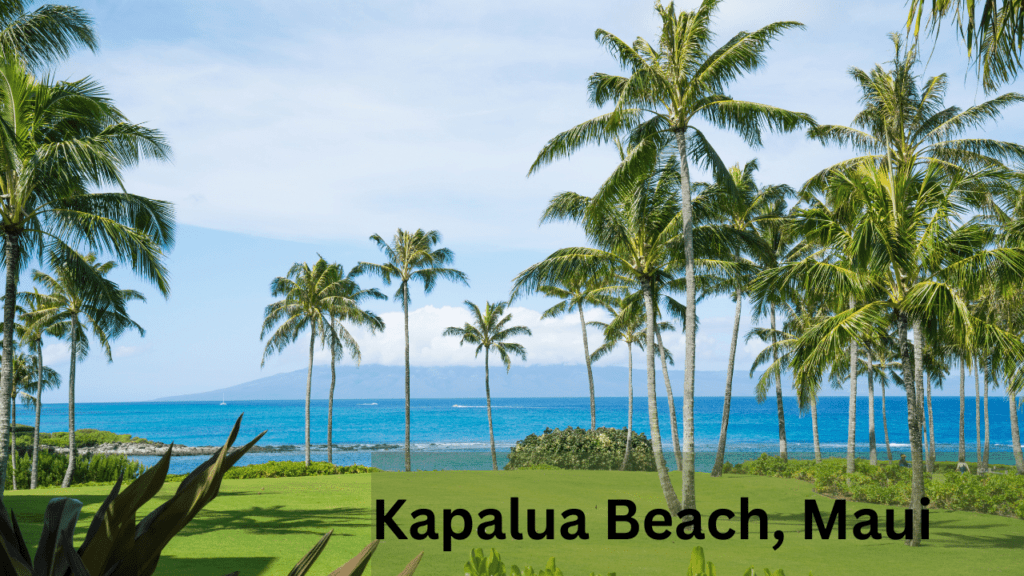 Kapalua Beach, Maui Best Beaches in Hawaii