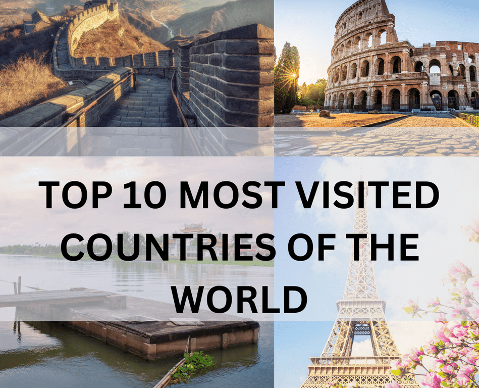 TOP 10 MOST VISITED COUNTRIES OF THE WORLD