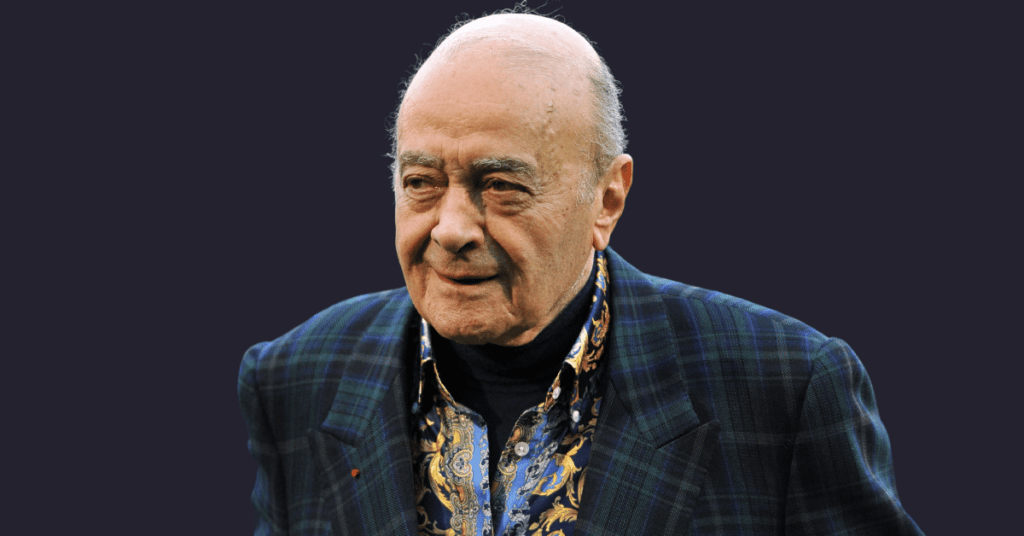 Mohamed Al-Fayed, Ex-Harrods Owner Who Lost Son in Diana Crash, Passes Away at 94