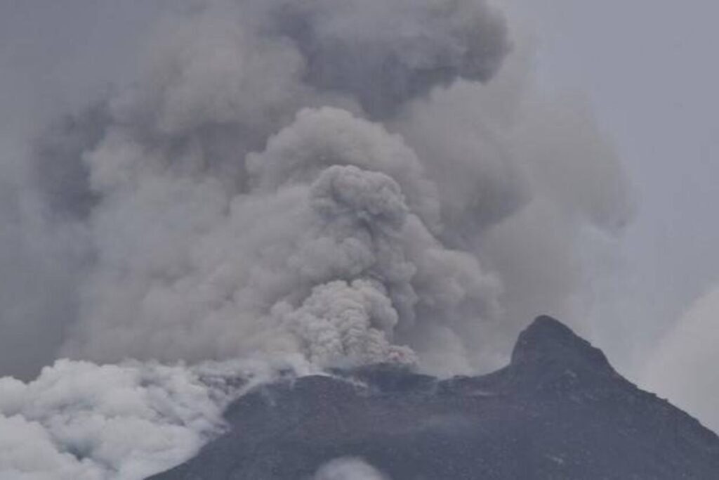 Indonesia's Lewotobi Laki-Laki Volcano Erupts,