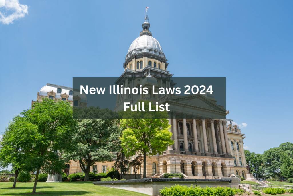 New Illinois Laws 2024 Full List knowladgey